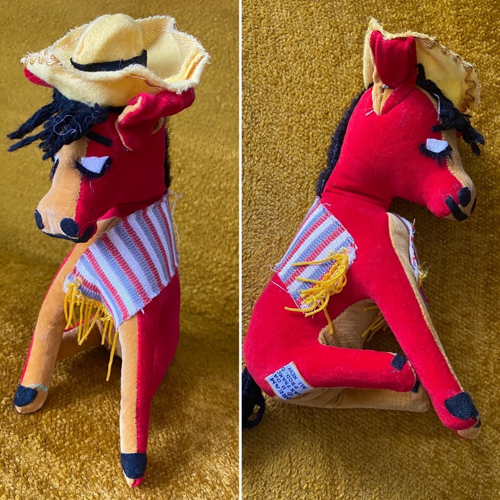 Vintage Dakin Dream pet RARE red burrow